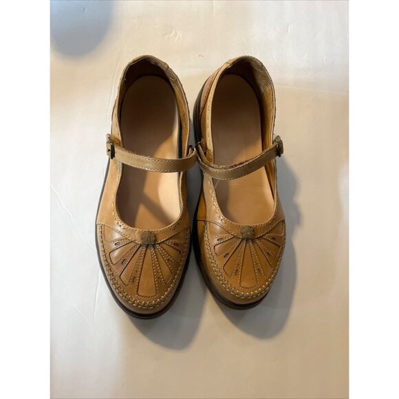 Dr. Comfort Size 8.5 W Paradise Mary Jane Diabetic Therapeutic Leather Shoes Tan - Picture 1 of 8
